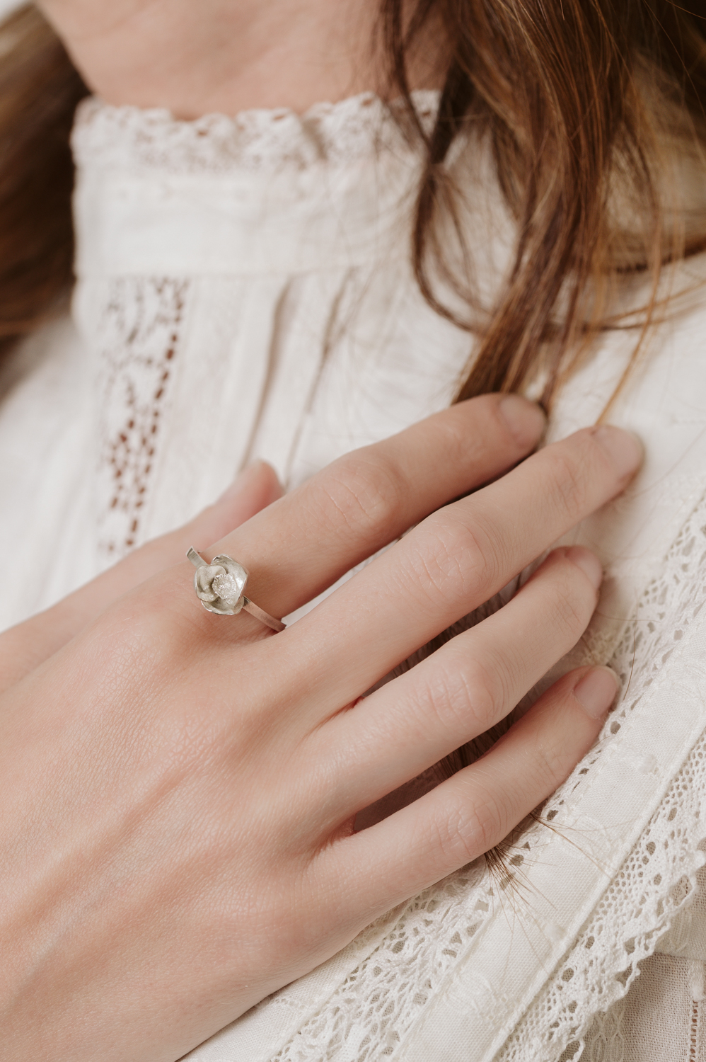 ANELLO PAPAVERO PRONTA CONSEGNA - immagine 15