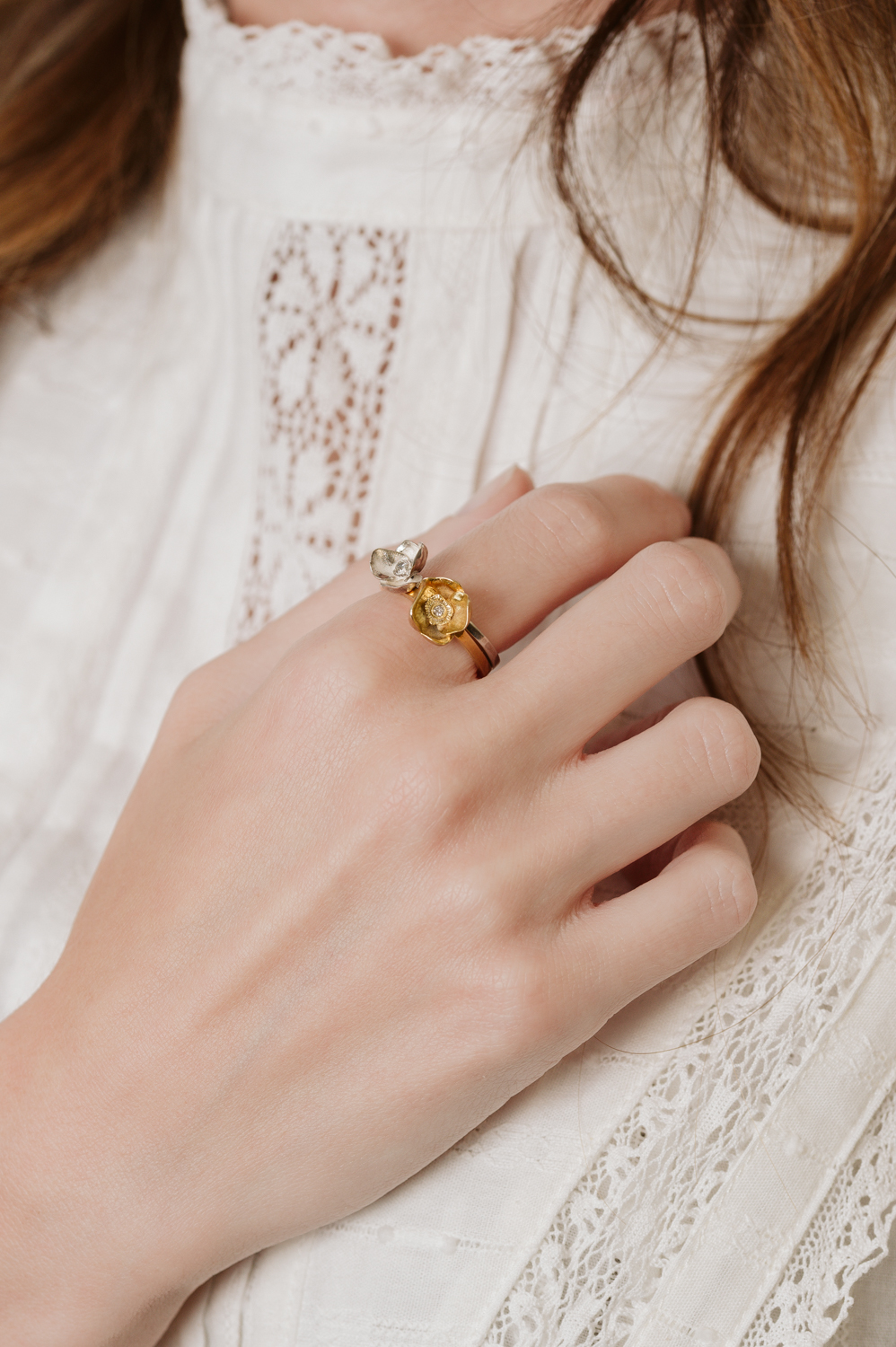 ANELLO PAPAVERO PRONTA CONSEGNA - immagine 18