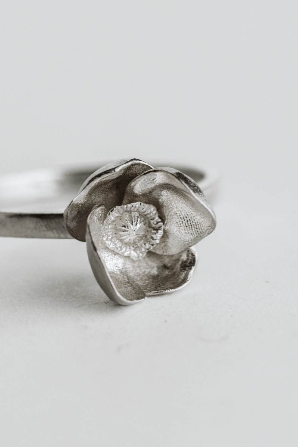 ANELLO PAPAVERO PRONTA CONSEGNA - immagine 4