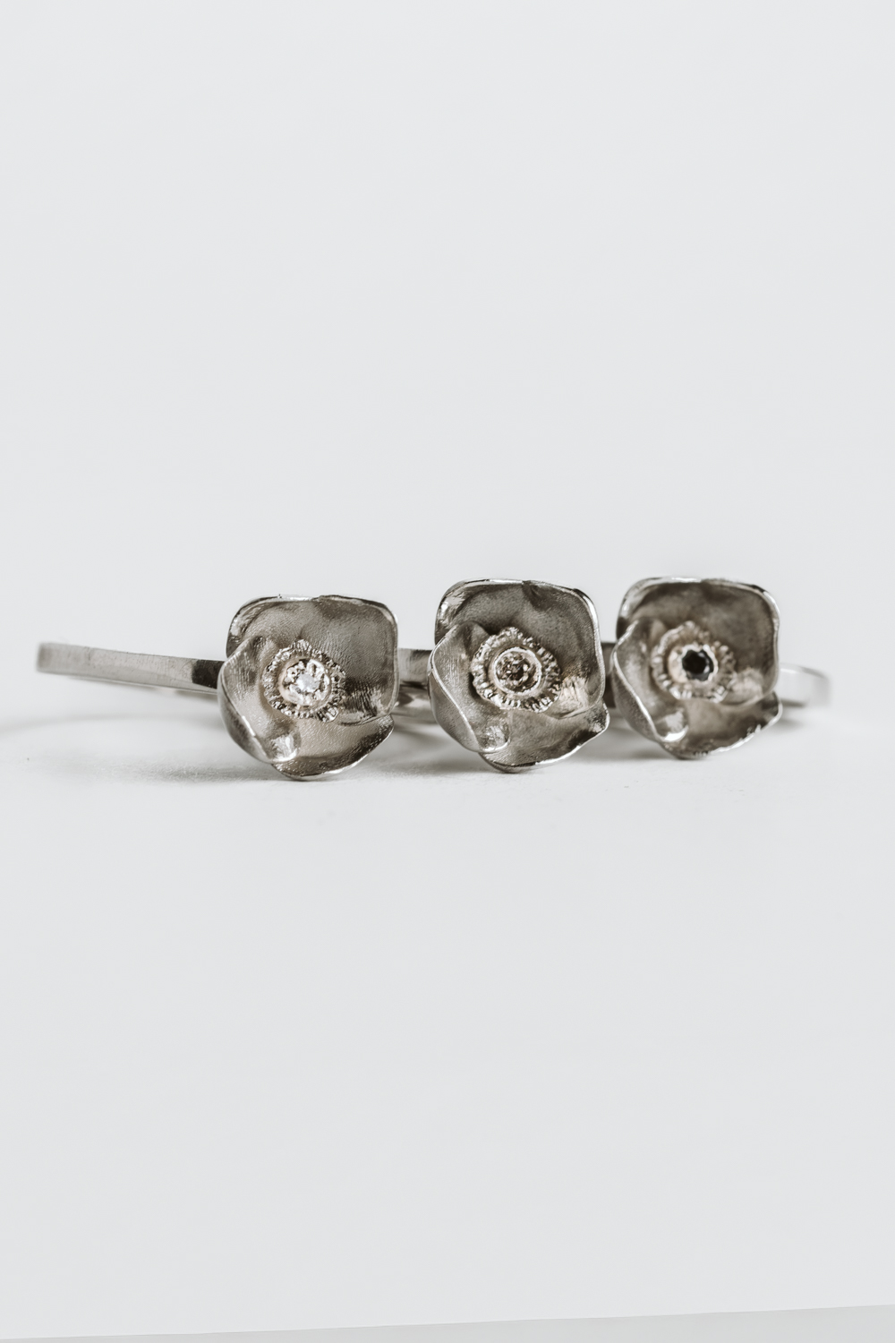 ANELLO PAPAVERO PRONTA CONSEGNA - immagine 7