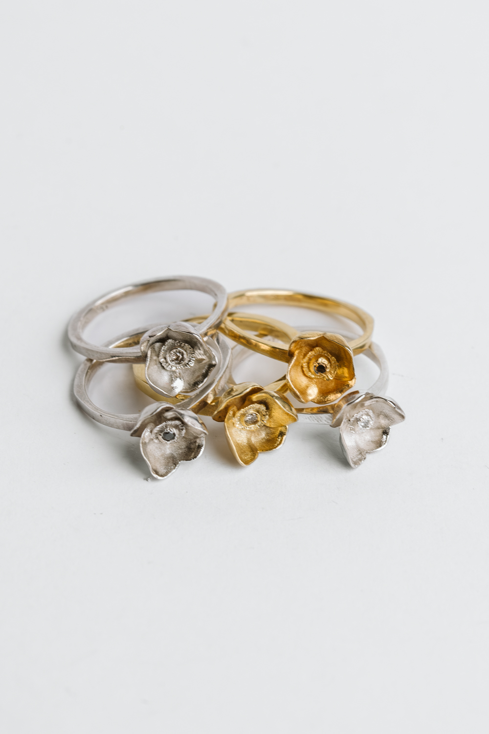 ANELLO PAPAVERO PRONTA CONSEGNA - immagine 10