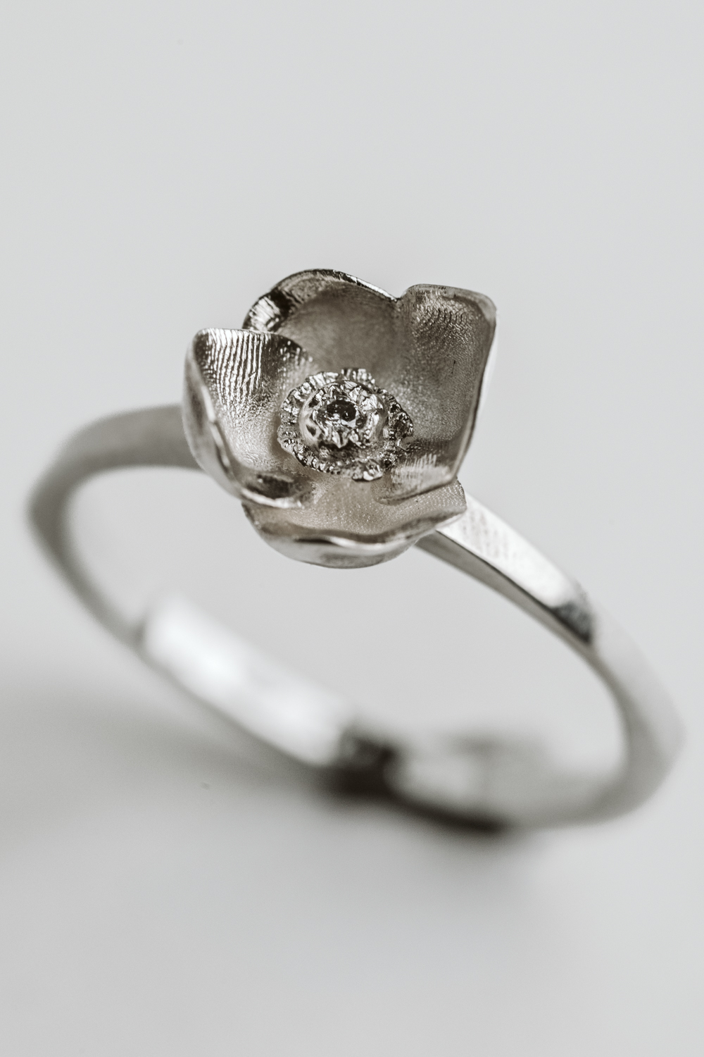 ANELLO PAPAVERO PRONTA CONSEGNA - immagine 12